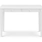 CARRINGTON OFFICE DESK - WHITE