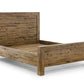 HOXTON WOODEN BED - 6FT SUPER KING SIZE - RUSTIC OAK