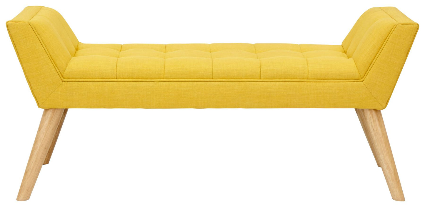 MILAN WINDOW SEAT - MUSTARD