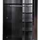 ALPHA 3 DOOR TRIPLE WARDROBE - BLACK