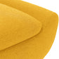 GAUDI LINEN FABRIC SOFA BED - MUSTARD