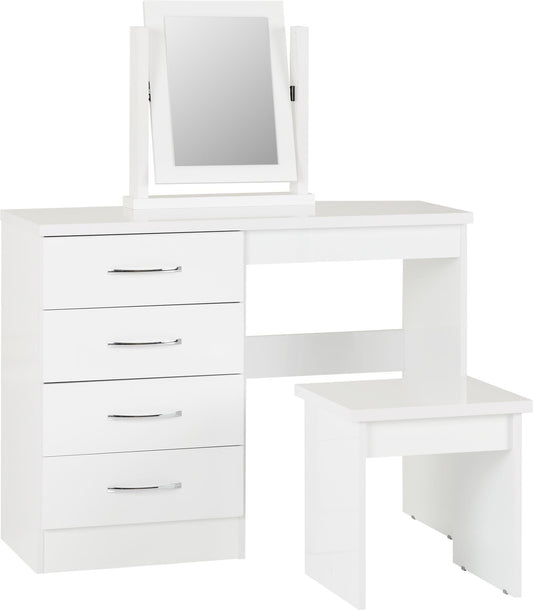 NEVADA DRESSING TABLE SET - WHITE