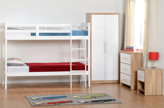 PANAMA BUNK BED - WHITE