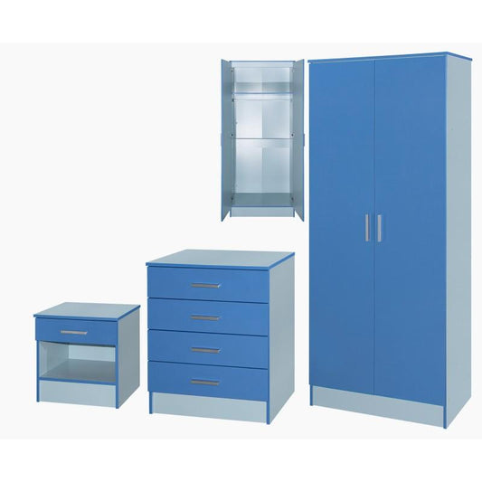 HARRISON 3 PIECE BEDROOM SET - BLUE