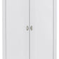 TOLEDO 2 DOOR WARDROBE - WHITE/OAK