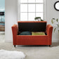 GENOA STORAGE WINDOW SEAT - RUSSET